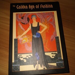 Golden Age of Fashion art deco notecard and envelope set